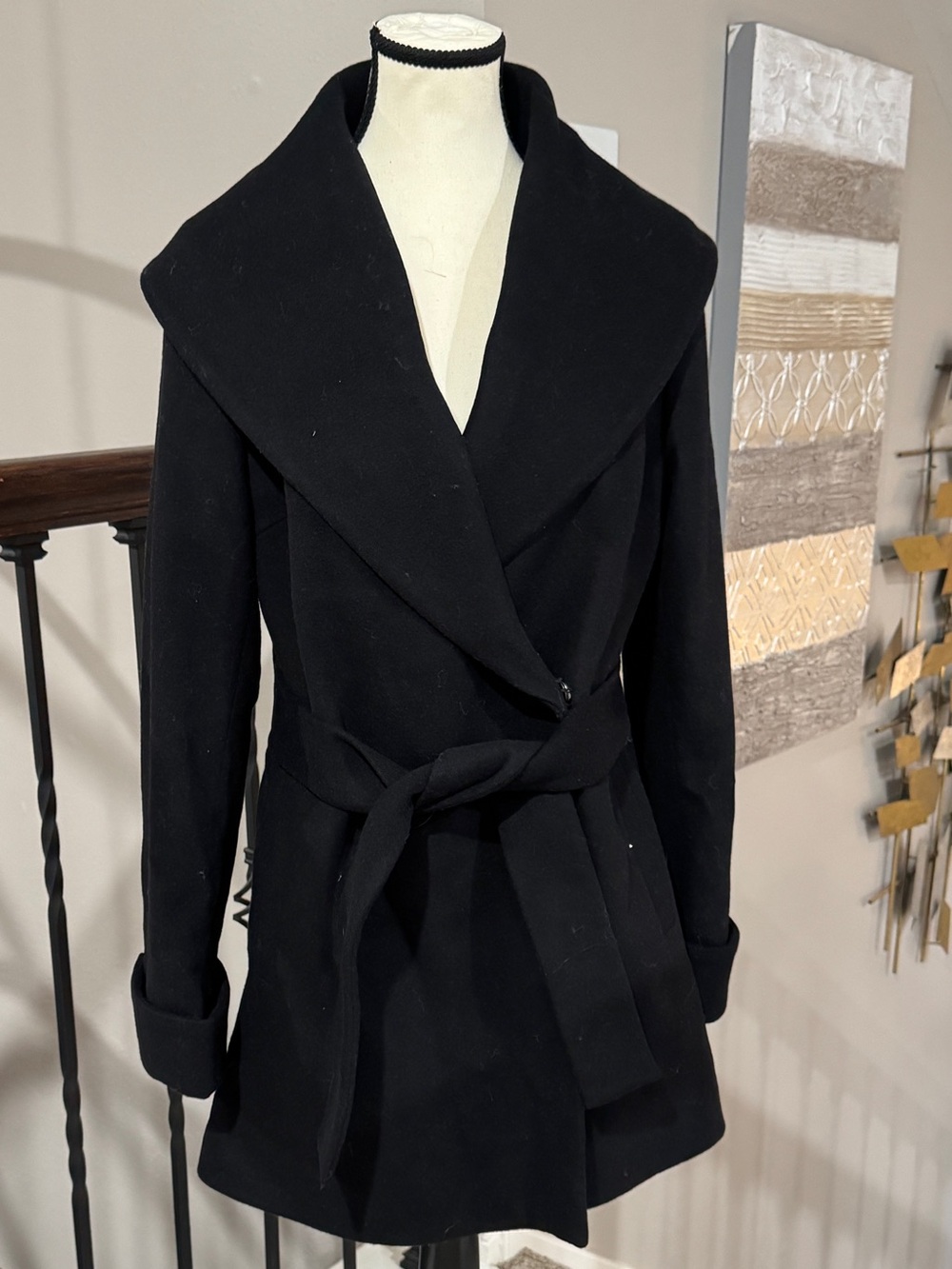 Trina Turk Black Coat